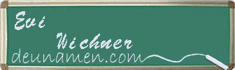 Evi Wichner Visitenkarte